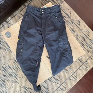 Vintage Burton Dark Gray Snowboarder Pants